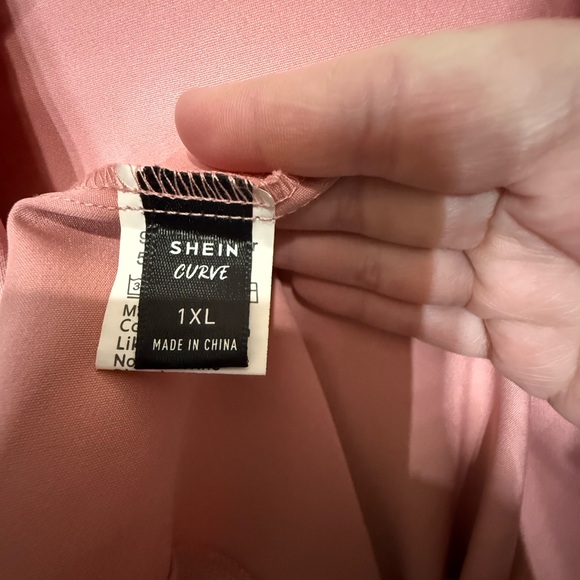 SHEIN Curve Dusty Pink Blazer Dress - Picture 6 of 10